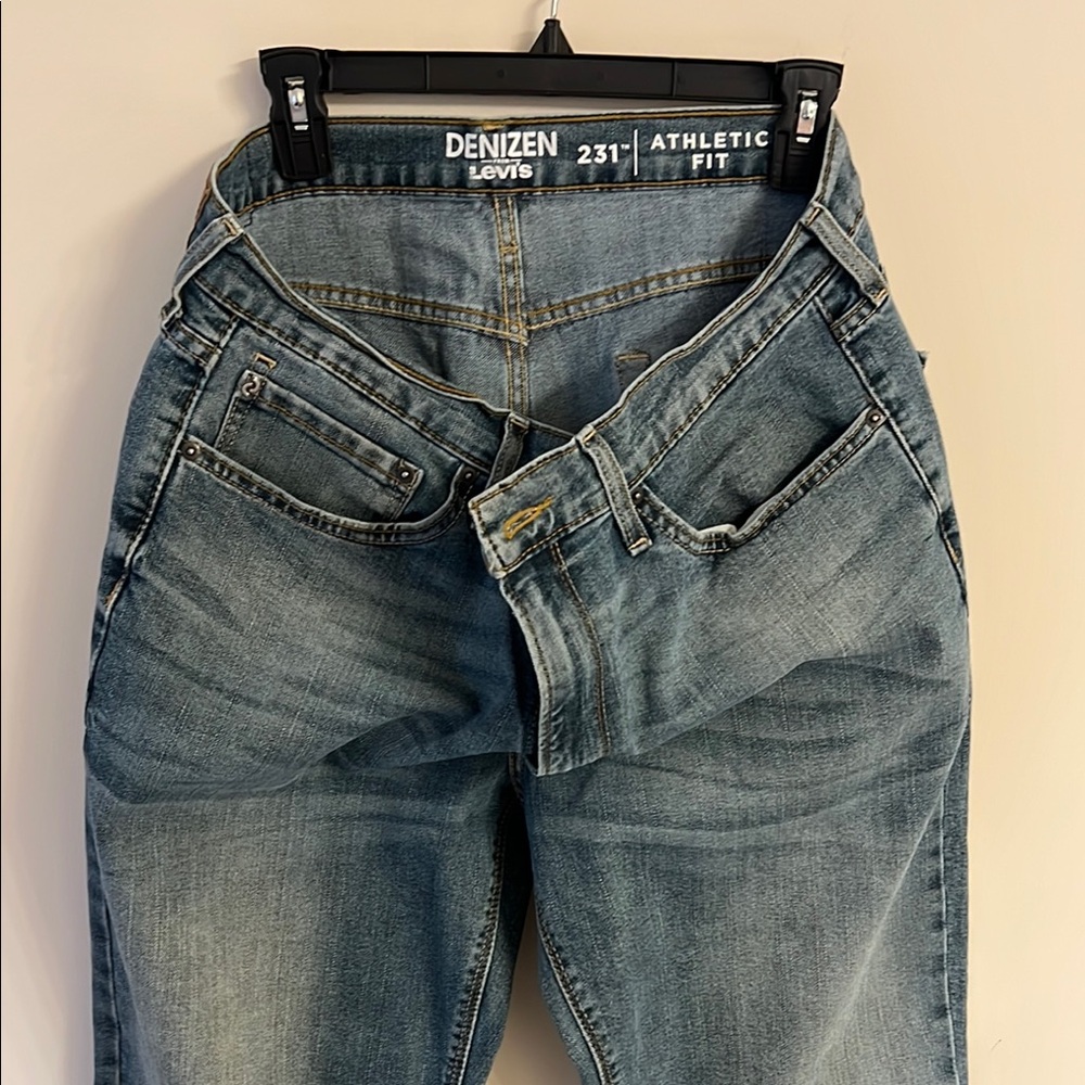 Levi's Denizen Men's Blue Jeans Athletic Fit 231 Size 36x34